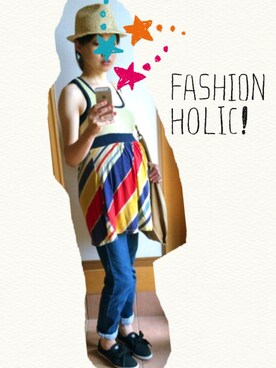 yumusic81さん（レディース・163cm）の夏コーディネート