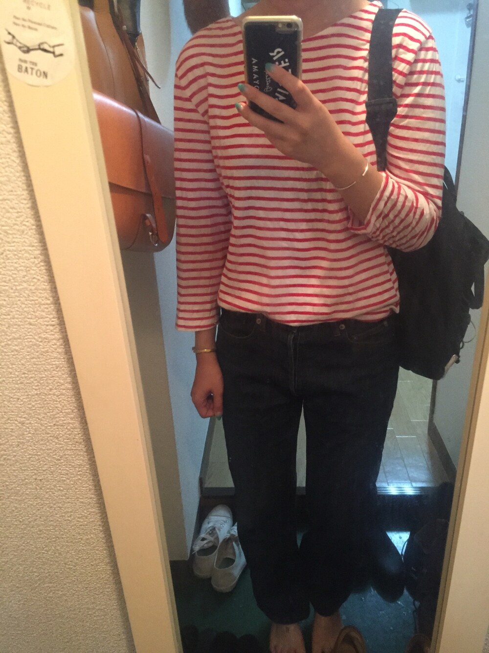 「MR.GENTLEMANのアイテム（その他小物、ブラック系）」を使った、ozさん（レディース・163cm）の夏コーディネートの1枚目の写真