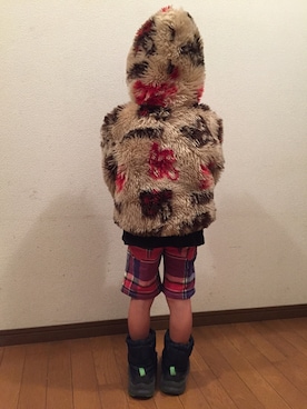 るかるかさん（キッズ・110cm）の秋コーディネート