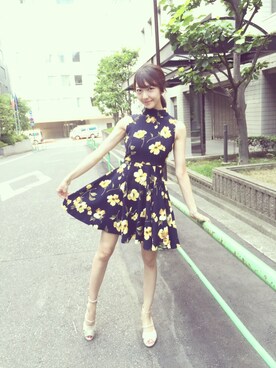 松崎栞さんのコーディネート