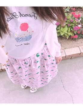 「RUBY AND YOU」｜さくらさん（レディース・153cm）の夏コーディネート