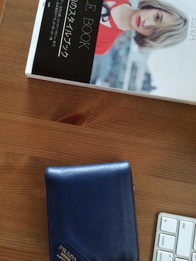 「PRADA（プラダ）の皮夾（財布、ブルー系）」を使った、Jimmy Huangさん（メンズ・178cm）の夏コーディネート