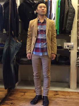 宇井翼さんのコーディネート