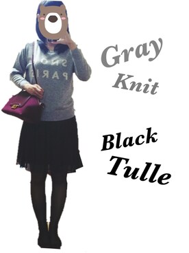 「アイテム（ボストンバッグ、レッド系）」を使った、いときちさん（レディース・163cm）の冬コーディネート