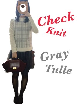 「アイテム（ボストンバッグ、レッド系）」を使った、いときちさん（レディース・163cm）の冬コーディネート