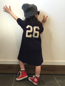 noaさん（キッズ・110cm）の春コーディネート