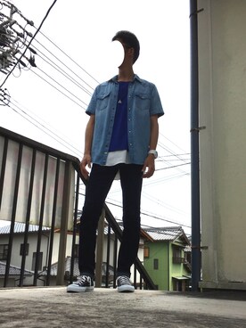 TOMOさん（メンズ・178cm）の夏コーディネート