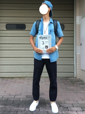 TOMOさん（メンズ・178cm）の夏コーディネート