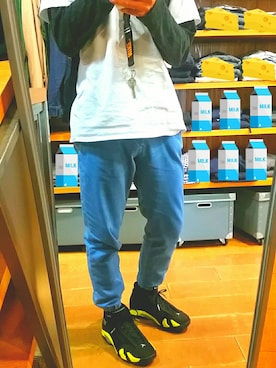 「靴」｜「アイテム（その他）」を使った、がんもさん（メンズ・170cm）の秋コーディネート