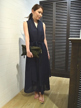 rikaさん（レディース・166cm）の夏コーディネート