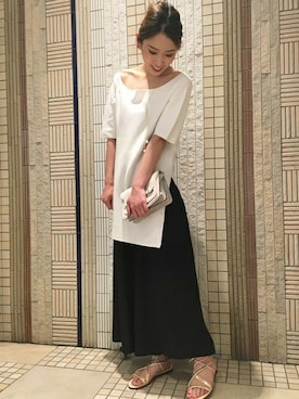 rikaさん（レディース・166cm）の春コーディネート