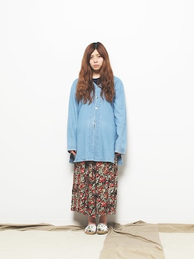 「AlexanderLeeChang（アレキサンダーリーチャン）のアイテム」を使った、BlueRanchさん（レディース・154cm）の夏コーディネート