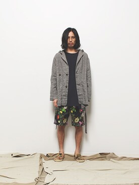 「VOO（ヴォー）のアイテム（ジャケット/アウター）」を使った、BlueRanchさん（メンズ・173cm）の夏コーディネート