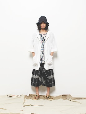 「Nuggets（ナゲッツ）のアイテム」を使った、BlueRanchさん（メンズ・173cm）の夏コーディネート