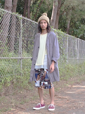 「AlexanderLeeChang（アレキサンダーリーチャン）のアイテム」を使った、BlueRanchさん（メンズ・173cm）の秋コーディネート