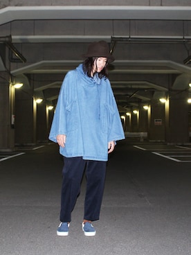 「69（シックスティーナイン）のアイテム（ジャケット/アウター）」を使った、BlueRanchさん（メンズ・179cm）の秋コーディネート