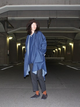 「69（シックスティーナイン）のアイテム（ジャケット/アウター）」を使った、BlueRanchさん（メンズ・179cm）の秋コーディネート