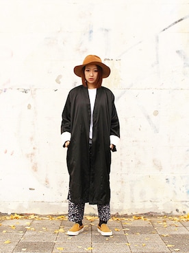 「SASQUATCHfabrix.（サスクワァッチファブリックス）のアイテム（ジャケット/アウター）」を使った、BlueRanchさん（レディース・158cm）の冬コーディネート