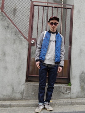 シグちゃんMACKDADDYさん(メンズ・176cm)の春コーディネート