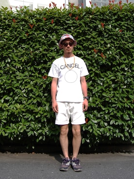 シグちゃんMACKDADDYさん（メンズ・175cm）の夏コーディネート