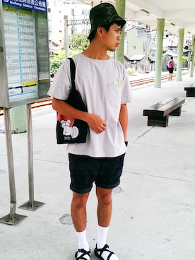 謝靖得さんのコーディネート