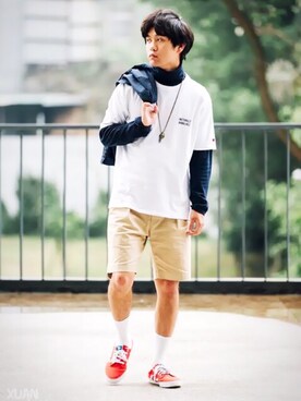 謝靖得さんのコーディネート