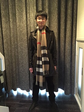 喯嘚儿木さん（メンズ・175cm）の春コーディネート