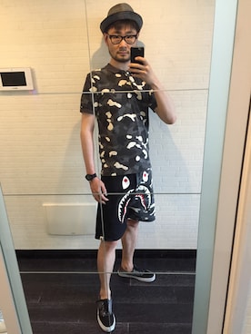 喯嘚儿木さん（メンズ・175cm）の春コーディネート