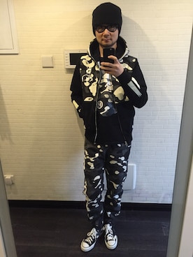 喯嘚儿木さん(メンズ・175cm)の春コーディネート