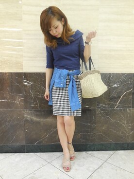 akoさん（レディース・148cm）の春コーディネート