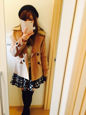 みぃさん（レディース・160cm）の冬コーディネート