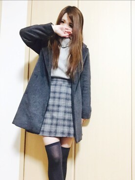 みぃさん（レディース・160cm）の冬コーディネート