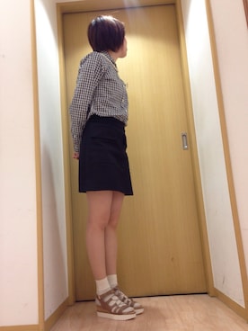 「elegance卑弥呼（エレガンスヒミコ）のアイテム」を使った、さきさん（メンズ・163cm）の春コーディネート