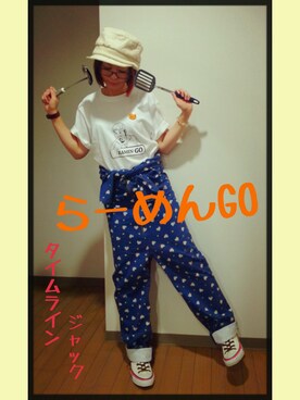 「ラーメン食べたい」｜ちなつ*さん（レディース・152cm）の秋コーディネート