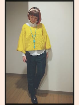 ちなつ*さん（レディース・152cm）の冬コーディネート