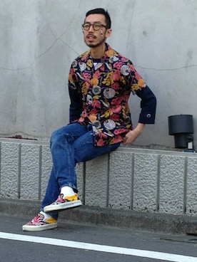 MIZOさん（メンズ・165cm）の春コーディネート