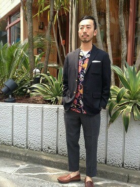 MIZOさん（メンズ・165cm）の春コーディネート