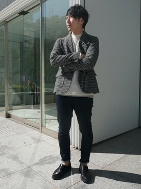 静岡丸井 TK STAFFさん(メンズ・172cm)の秋コーディネート