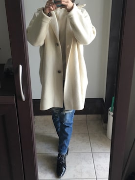 「チェスター」｜「アイテム（腕時計）」を使った、wkey_1110さん（レディース・153cm）の冬コーディネート