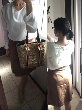 「フレンチカジュアル」｜wkey_1110さん（レディース・153cm）の春コーディネート