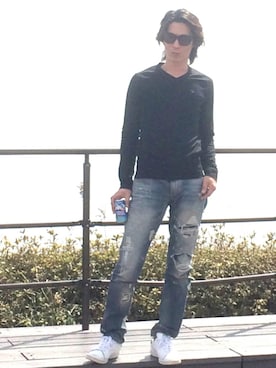 「DOLCE&GABBANA（ドルチェアンドガッバーナ）のアイテム」を使った、m.atsushiさん（メンズ・173cm）の秋コーディネート