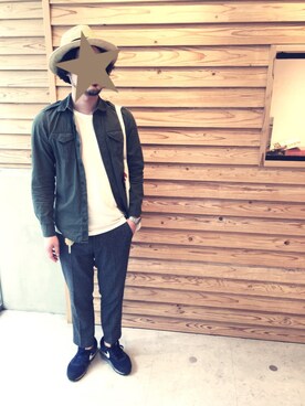 「ojaga design（オジャガデザイン）のアイテム（その他）」を使った、shigeto001さん（メンズ・168cm）の春コーディネート