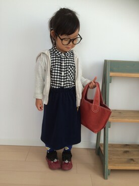 NonoNonoさん（キッズ・100cm）の秋コーディネート