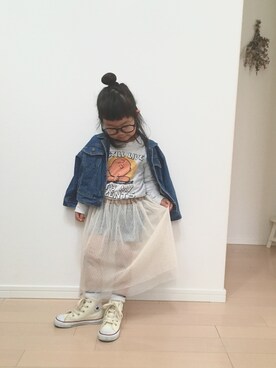 NonoNonoさん（キッズ・100cm）の冬コーディネート
