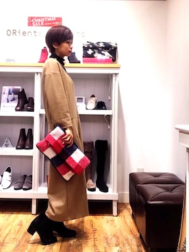 yumiさん(レディース・155cm)の冬コーディネート