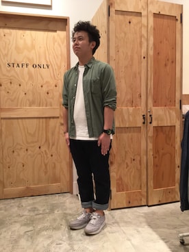 パンチのかわさきさん（メンズ・173cm）の秋コーディネート