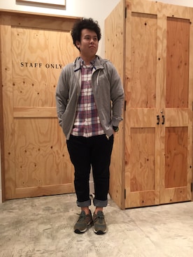パンチのかわさきさん（メンズ・173cm）の秋コーディネート