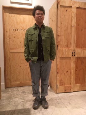 パンチのかわさきさん(メンズ・173cm)の秋コーディネート