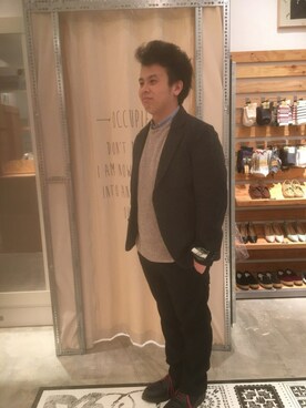 パンチのかわさきさん(メンズ・173cm)の秋コーディネート