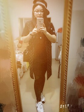 「GIVENCHY（ジバンシイ）のアイテム（ジャケット/アウター）」を使った、徐左--zoeyさん（レディース・160cm）の春コーディネート